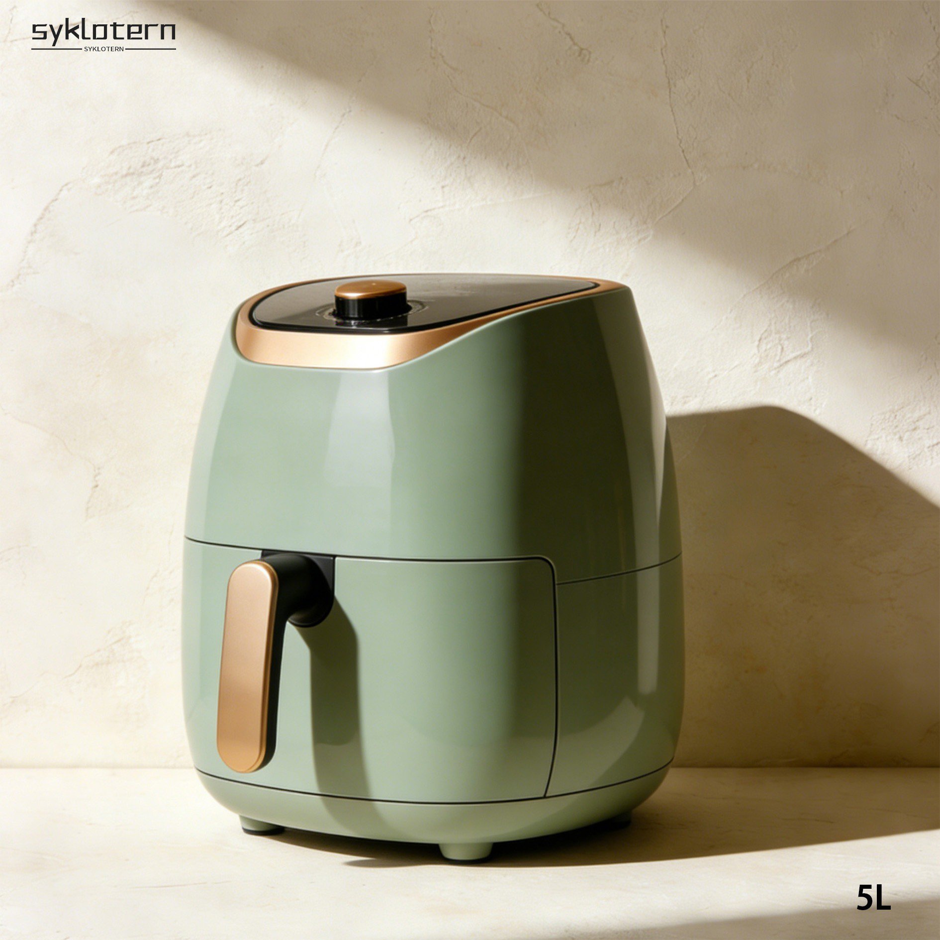 空氣炸鍋快速烤薯條示意圖