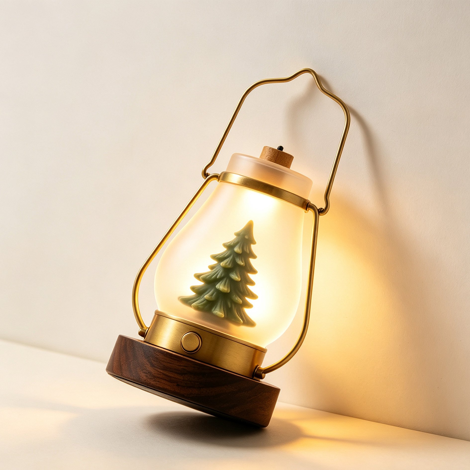 Forest tree lantern night light