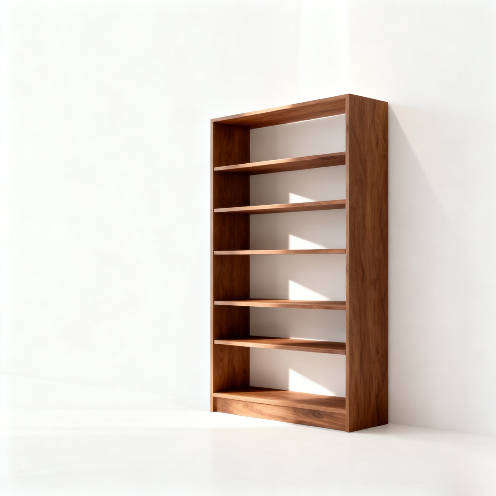 원목 책꽂이 전체 이미지