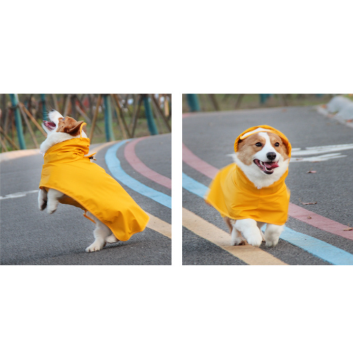 大型犬護肚雨衣寵物服裝