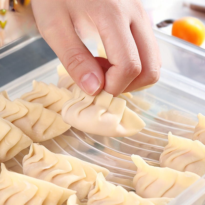 Caja de almacenamiento para congelador, apta para alimentos