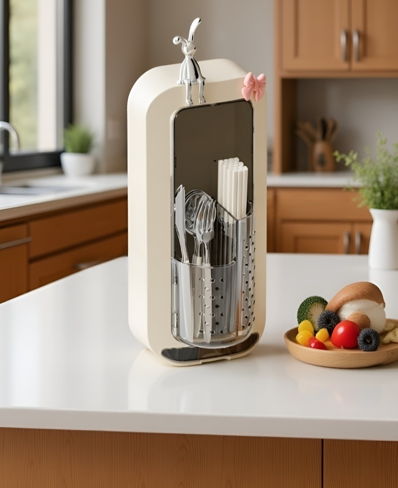 シンプルな箸収納筒のアップ写真