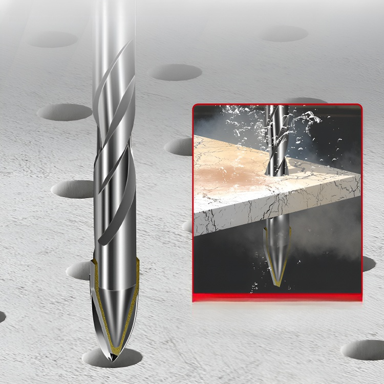 Deutsch hochhärte Drehkopf-Bohrer