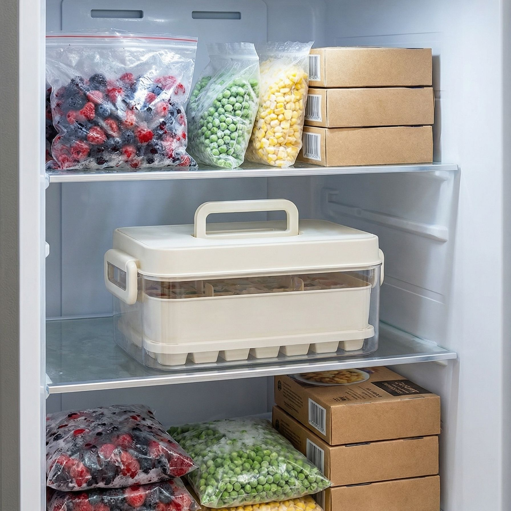 冷却性能の高い大容量アイスストッカー