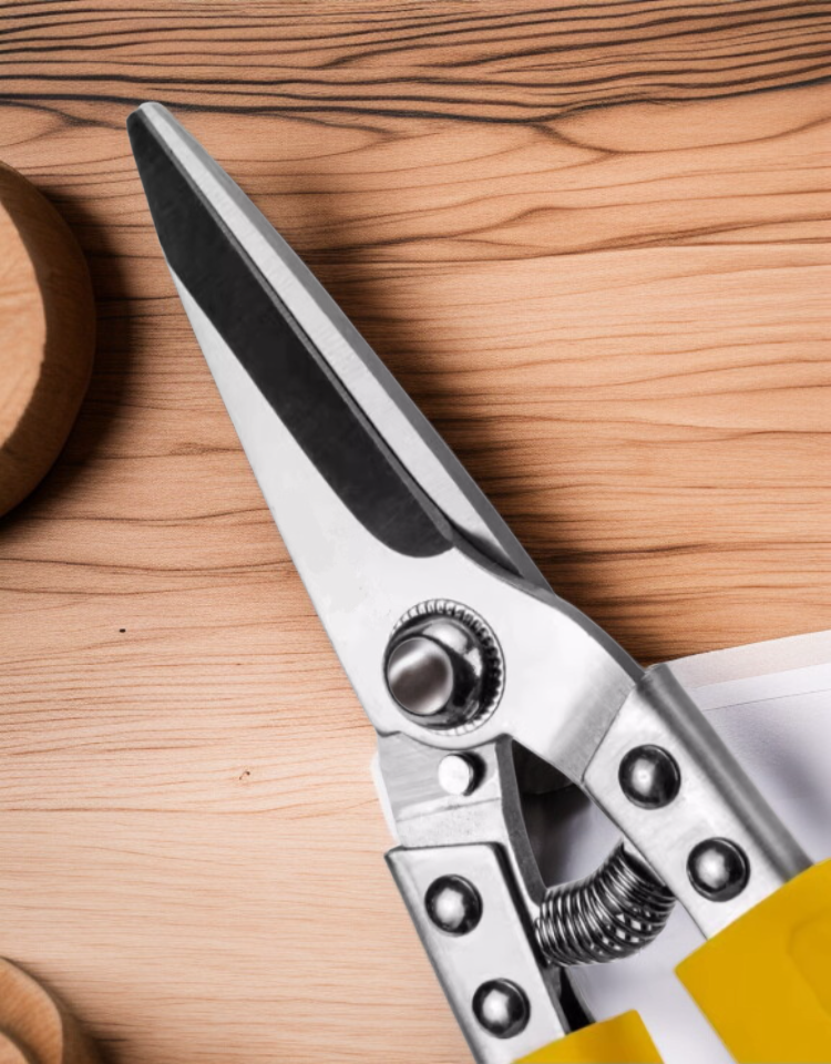 알루미늄 버클판 절단 전용 전기가위