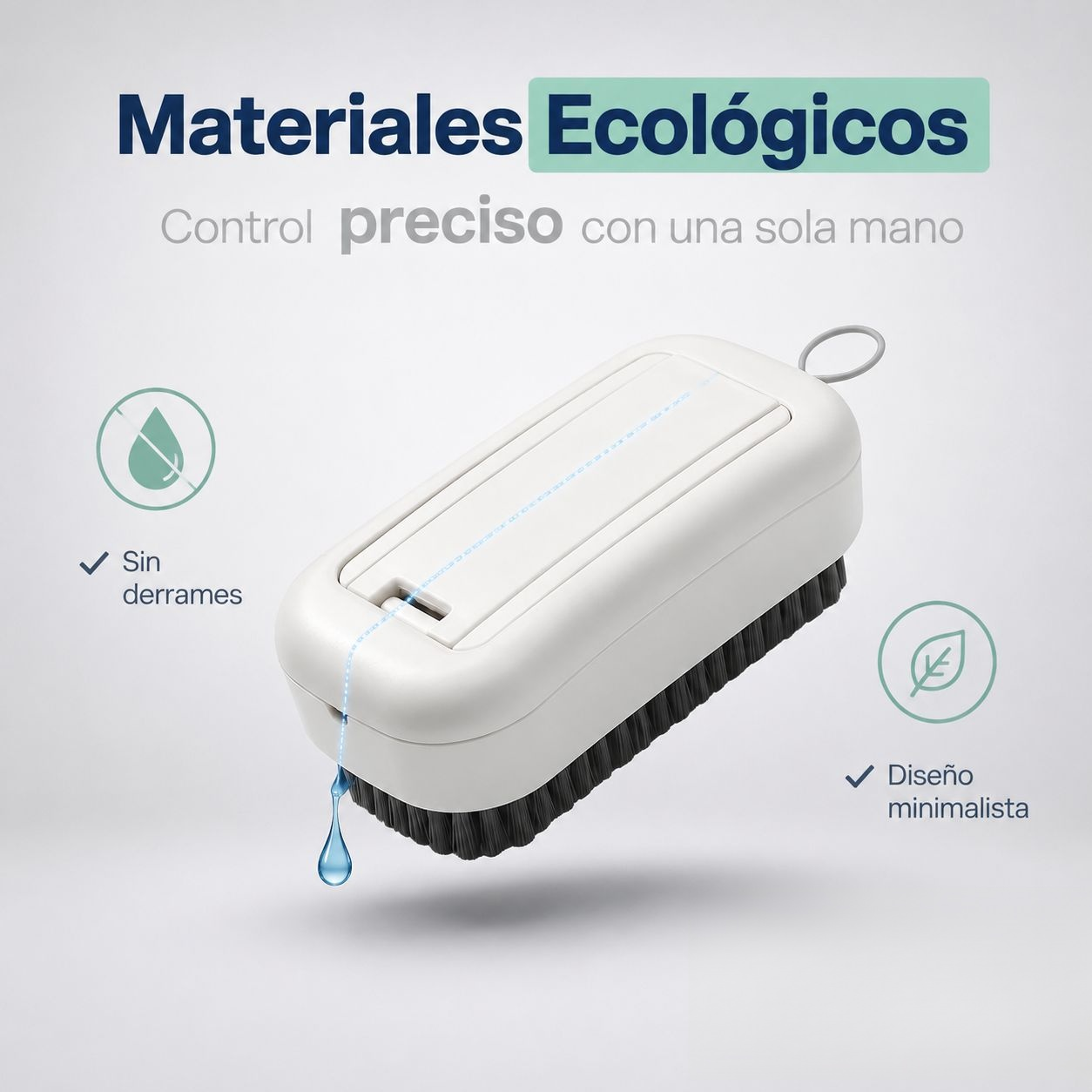 Cepillo de zapatos de mango largo y cerdas suaves, herramienta de limpieza plegable
