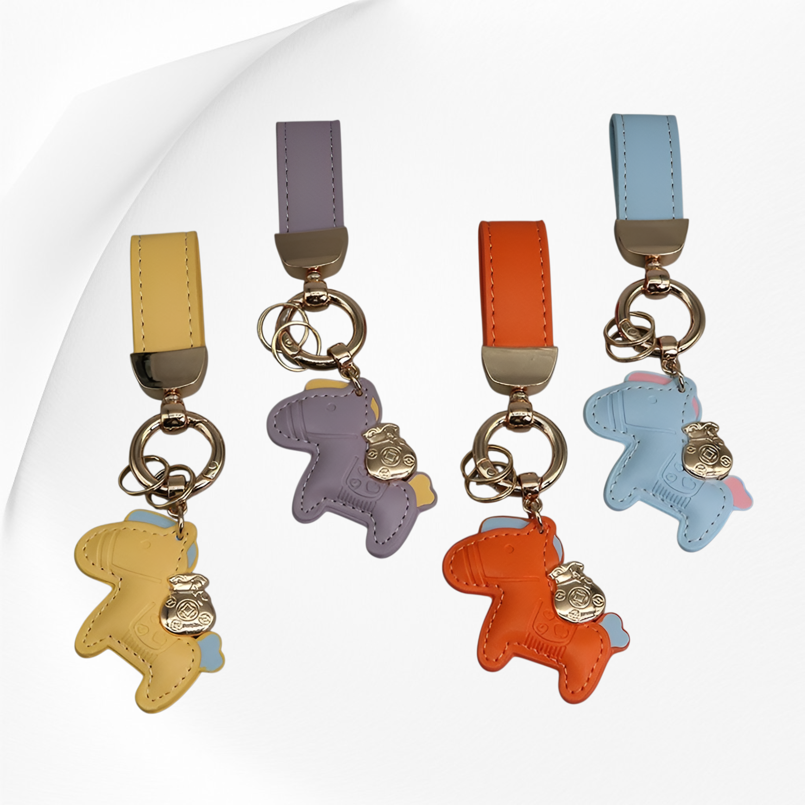 Pulsera llavero de pony caricatura