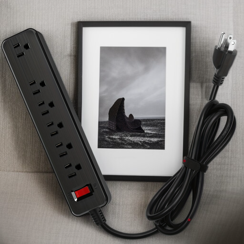 9.8피트 연장 코드 서지 보호기