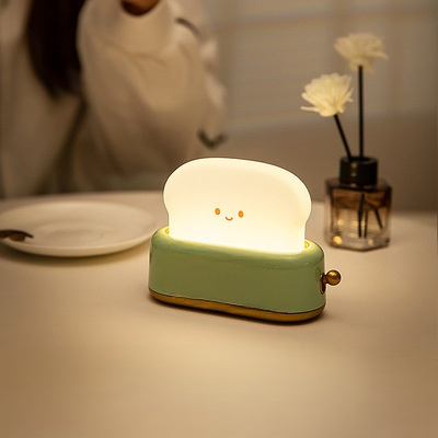 침실 침대 머리맡 타이머 무드등 USB 충전 조명 스탠드