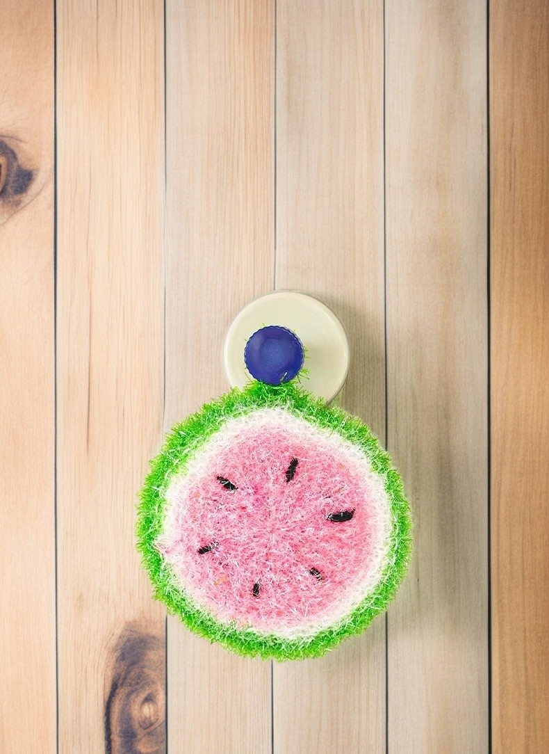 주방 인테리어와 잘 어울리는 과일 모양 스펀지