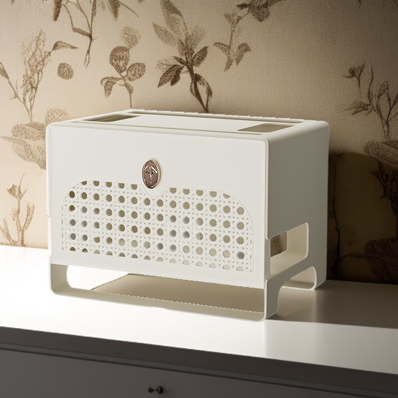Boîte multifonctionnelle de rangement pour routeur Wi-Fi