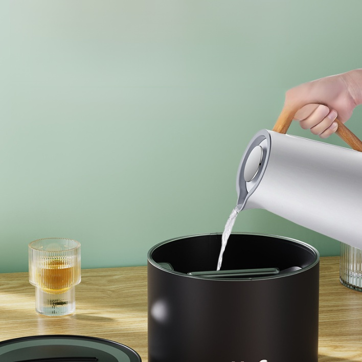 가정용 미니 자동분향기 컬러 꽃병 아날로그 화염향기 침실 미니 가습기 분향기