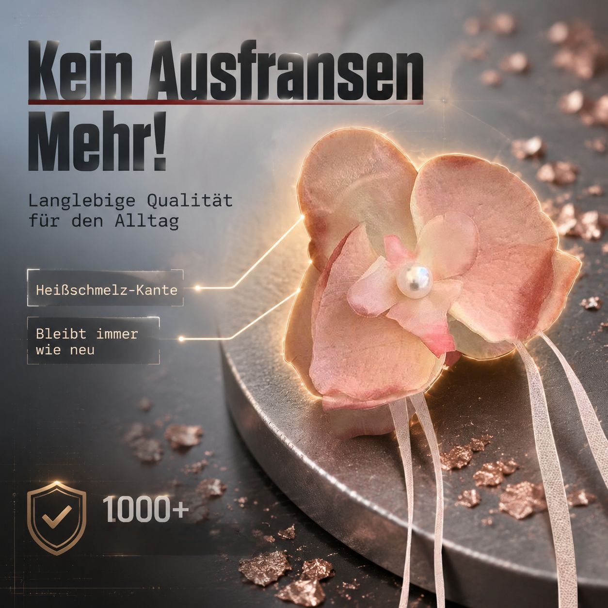 Superfeenhaftes Blumen-Haarclip, Ballett-Stil Haarschmuck für Strand und Fotoshooting