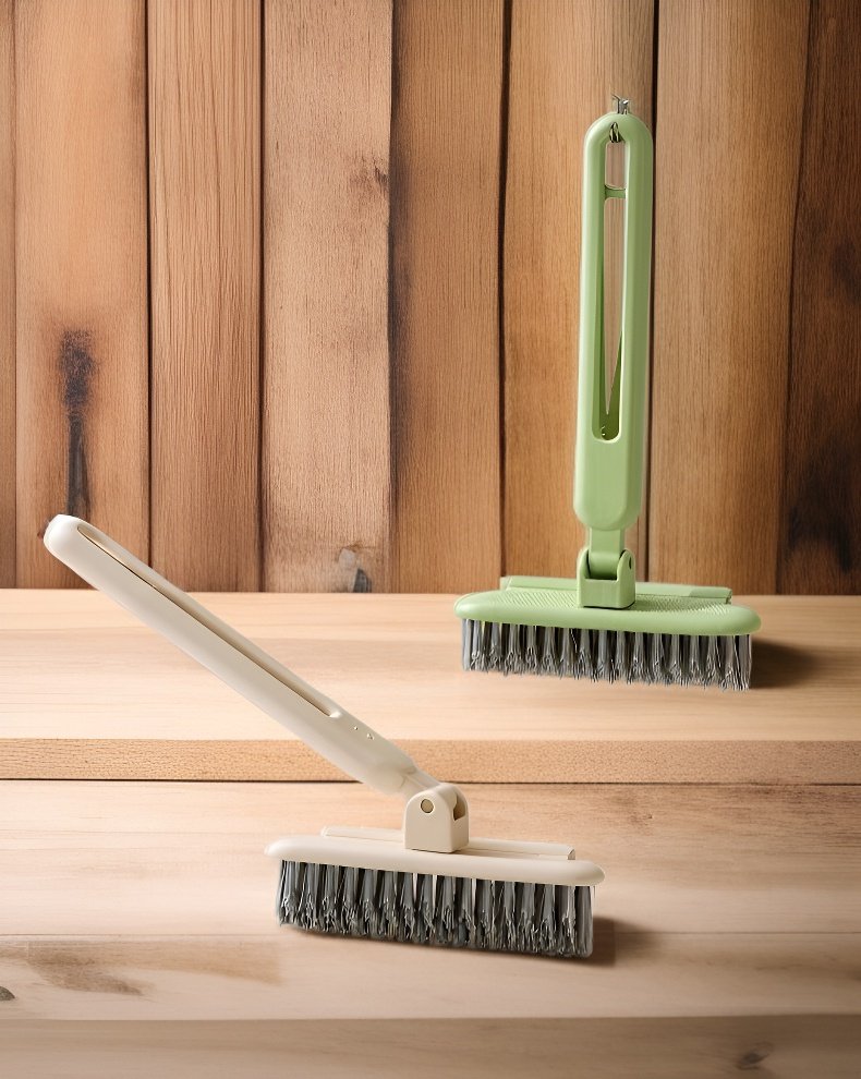 틈새솔로 문틈 청소하는 장면