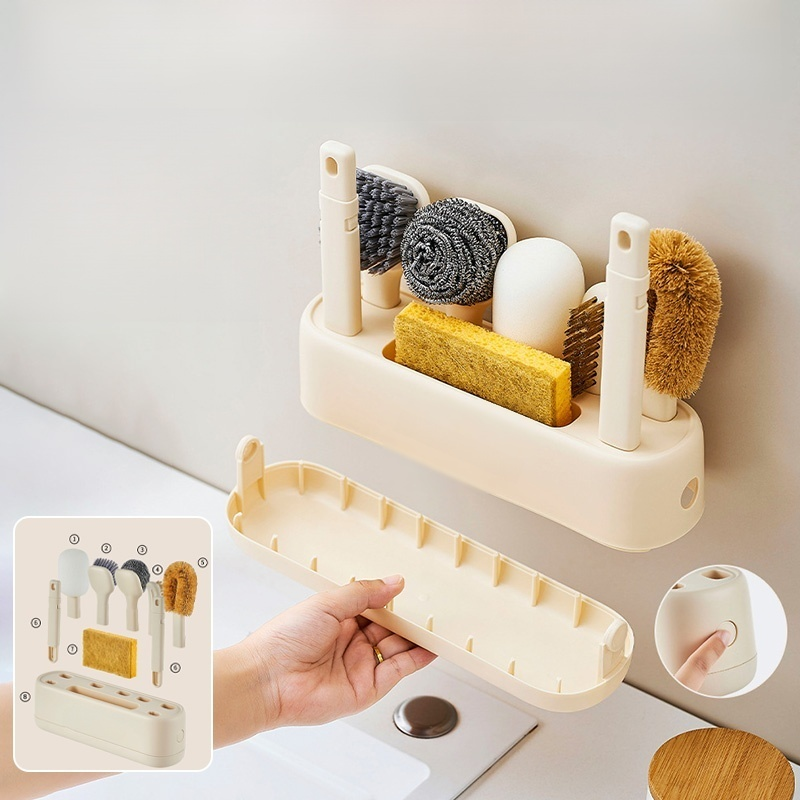 주방 청소 및 정리 브러시 세트