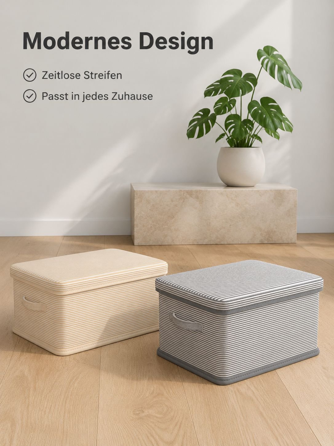 Aufbewahrungsbox mit Deckel für Kleidung