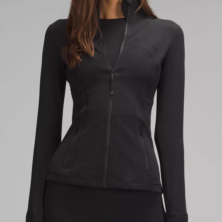 秋冬ランニングスリムフィットパーカー女性用ジャケット