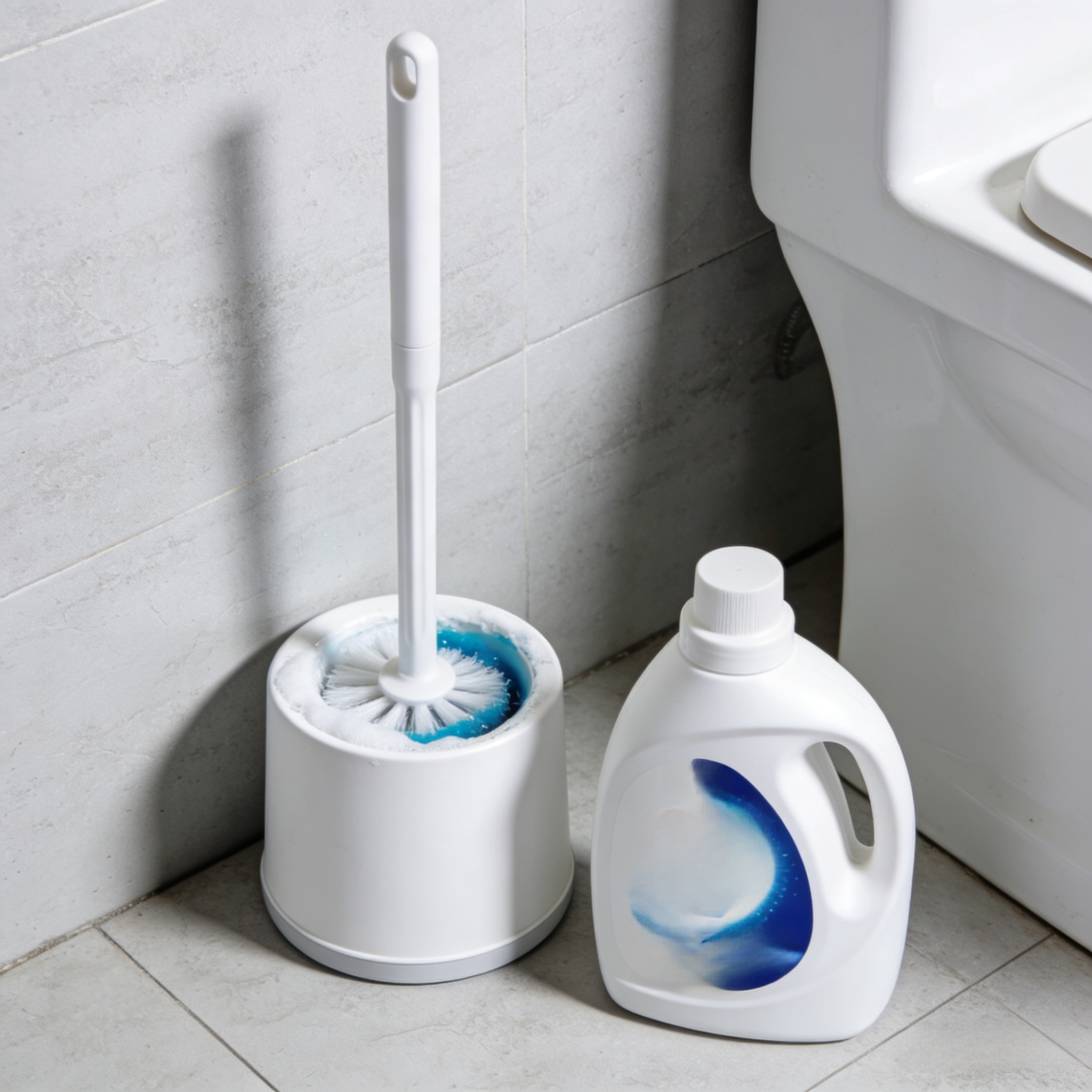 無死角清潔矽膠馬桶刷