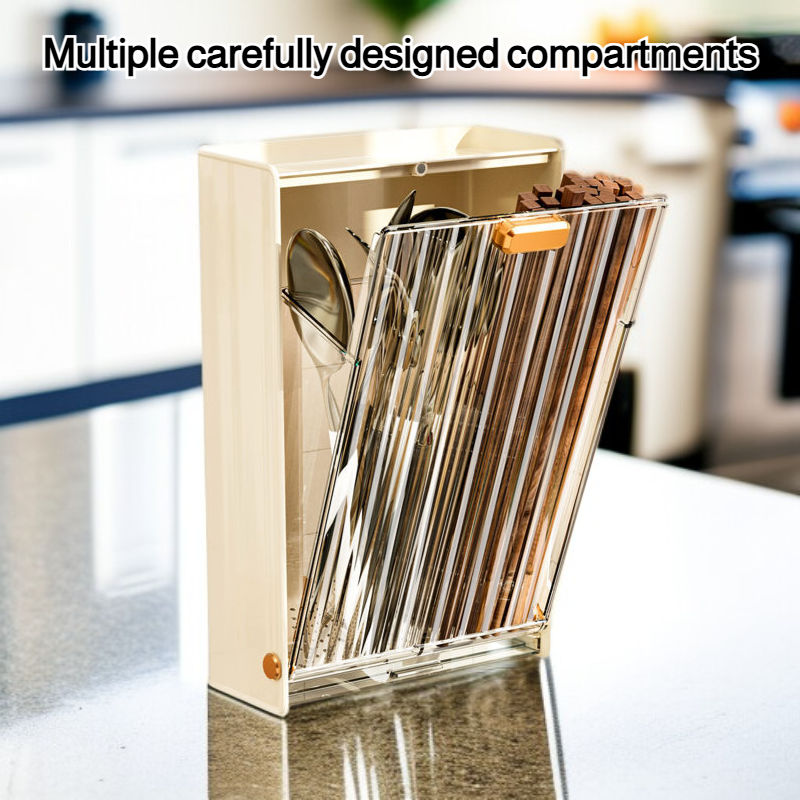 Wall-mounted chopstick holder