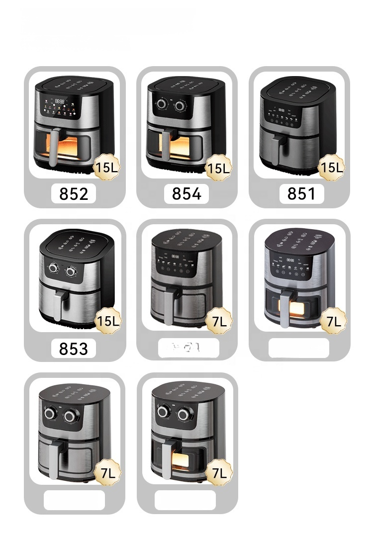Freidora de aire comercial profunda de 15L sin aceite