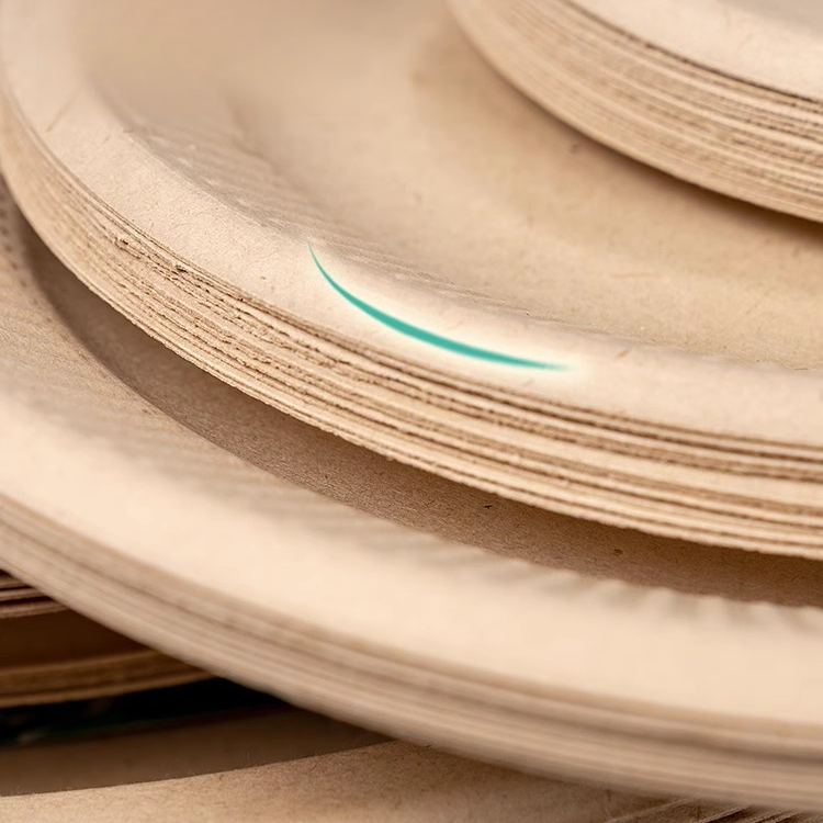 จานตกแต่งด้วยลวดลายดอกไม้