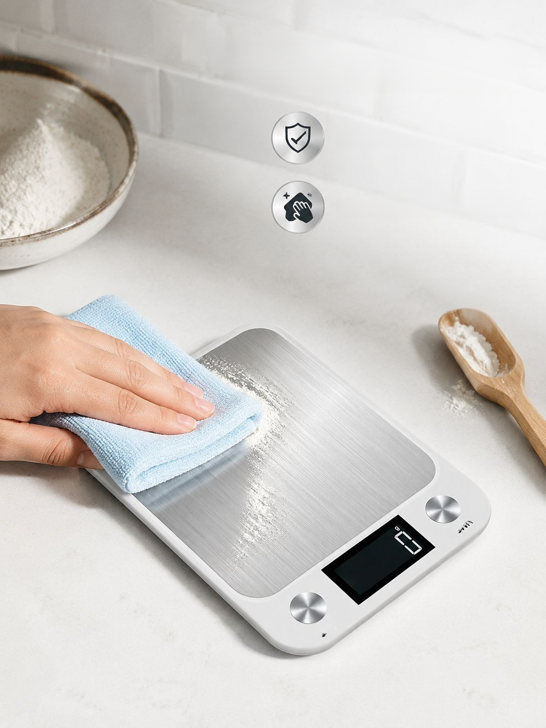 Grenzüberschreitender Küchenwaagenhersteller, 5-kg-Plattformwaage, Großhandel für Edelstahl-Küchenwa