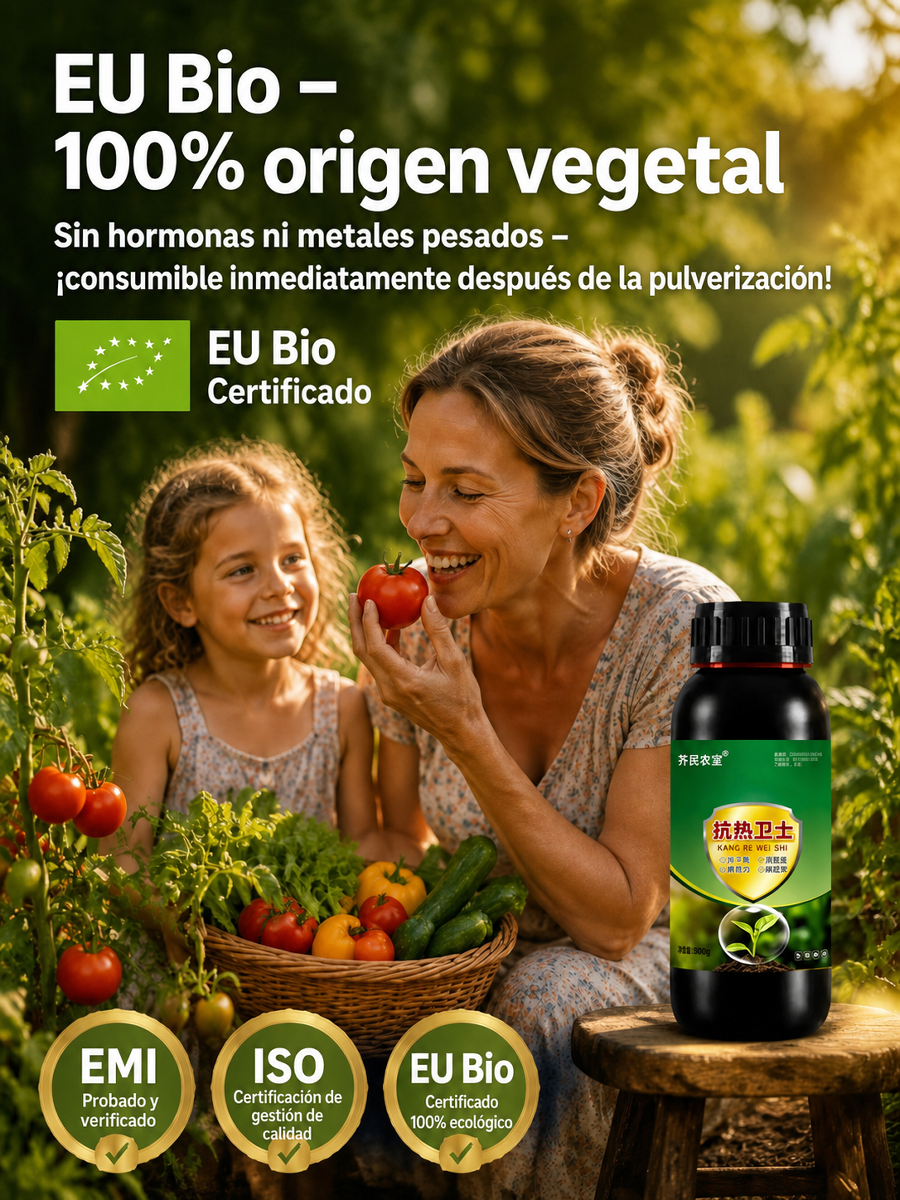 【100% Orgánico】BioRoot X™ - Solución nutritiva vegetal-Sin hormonas, sin residuos, cosecha segura