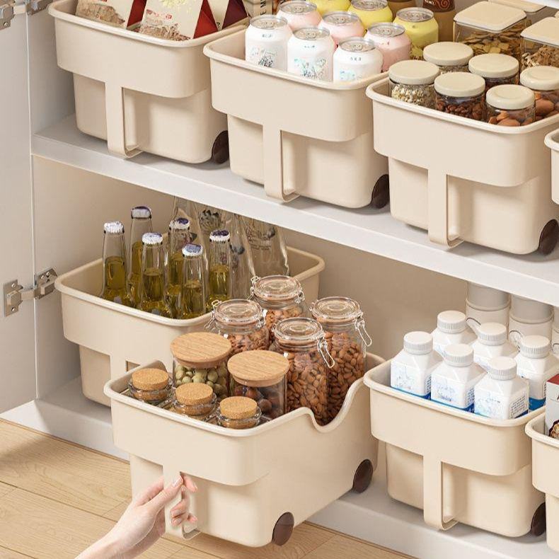 Caja de almacenamiento colgante multifuncional de cocina para alimentos y utensilios