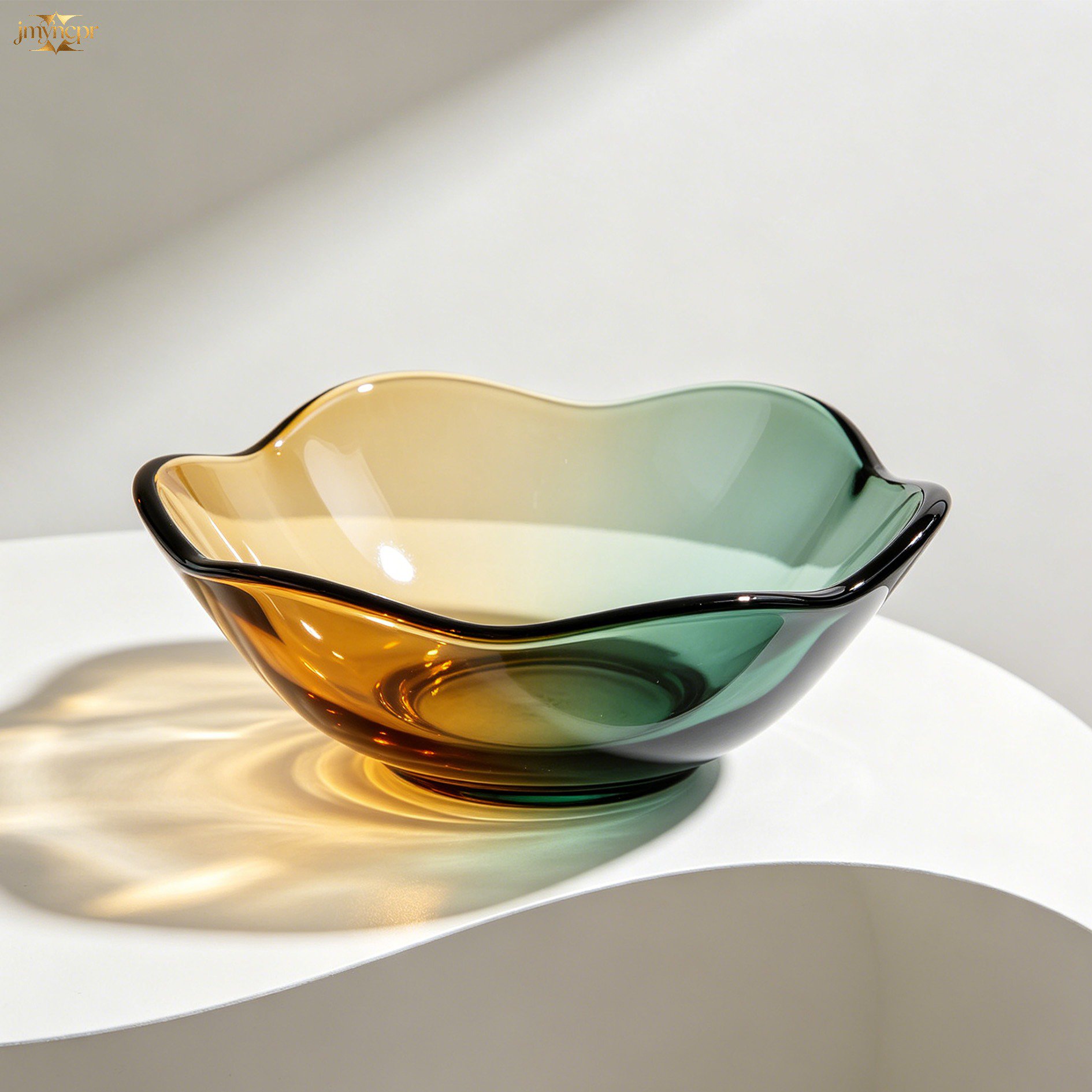 Gradient Glass Fruit Plate (6 pcs)