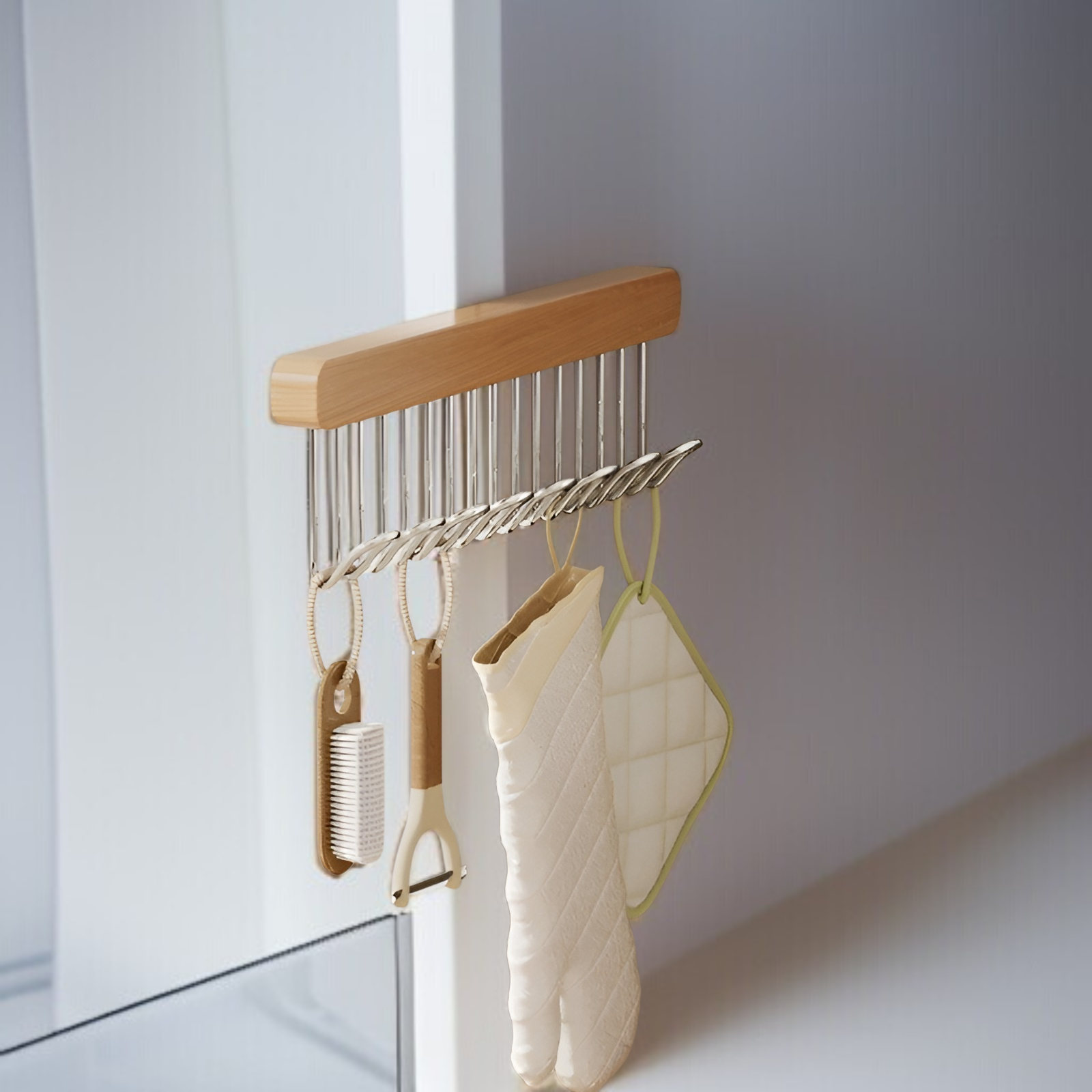 家庭用多機能引き出し可能波ハンガー