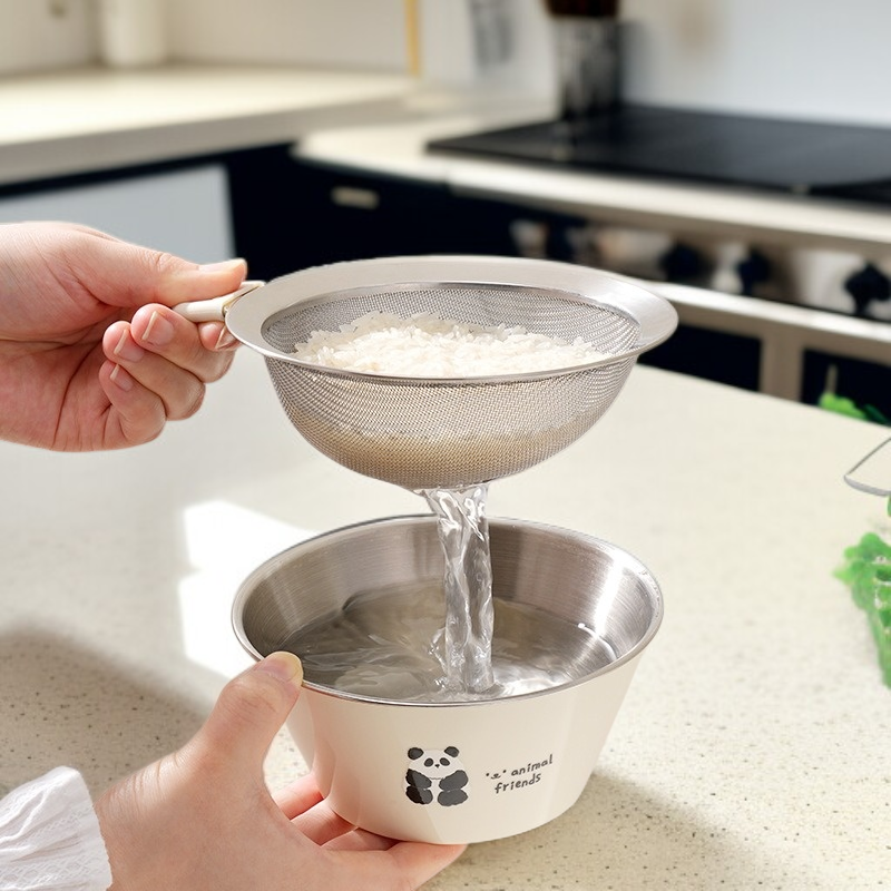 가정용 스텐 물빠짐 대야 작은 싱크대 스텐 그릇 물빠짐 바구니 반죽 반죽 그릇