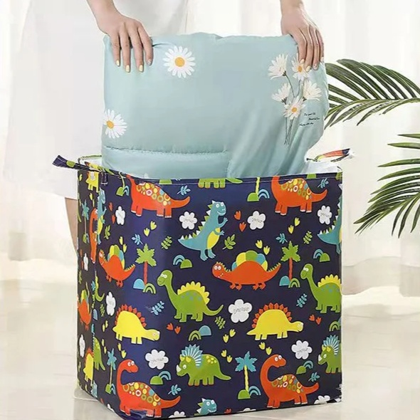 大容量卡通行李收納箱