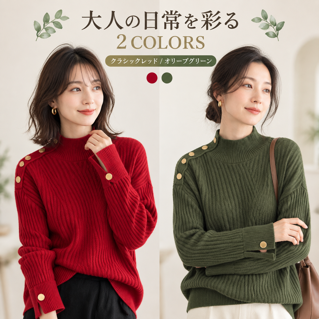 春秋冬季の韓日新作ハイネックセーター女性用