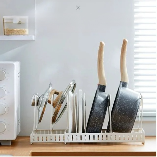 可伸縮多層摺疊置物架