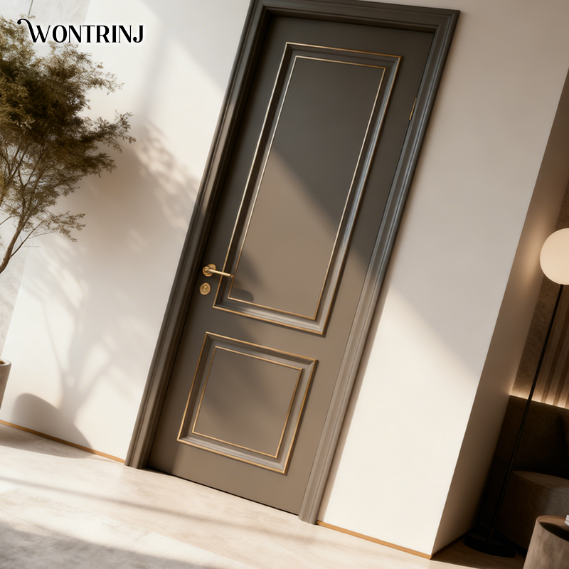  ประตูไม้เนื้อแข็งทนทาน