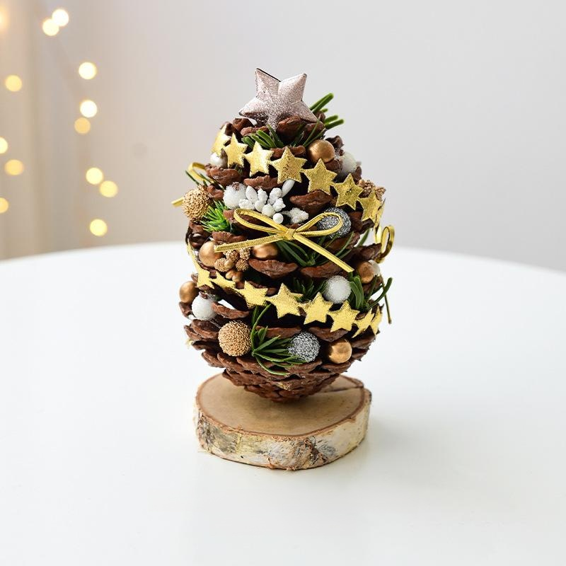 Handmade Mini Pinecone Christmas Tree
