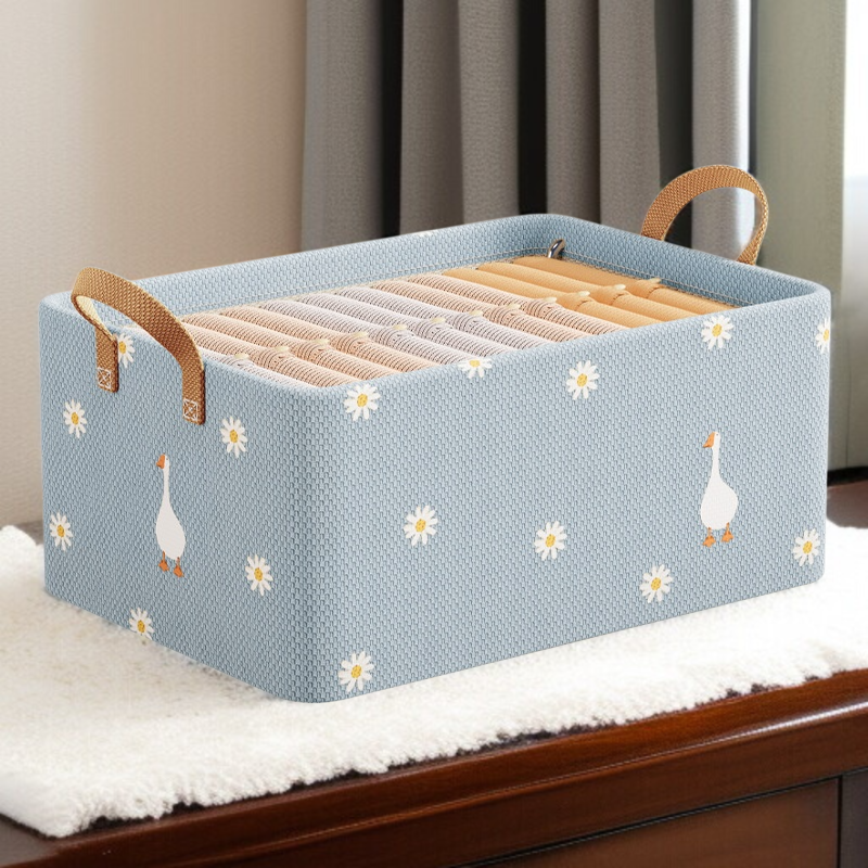 패브릭 접이식 수납함 옷장 의류 수납함 서랍형 수납함