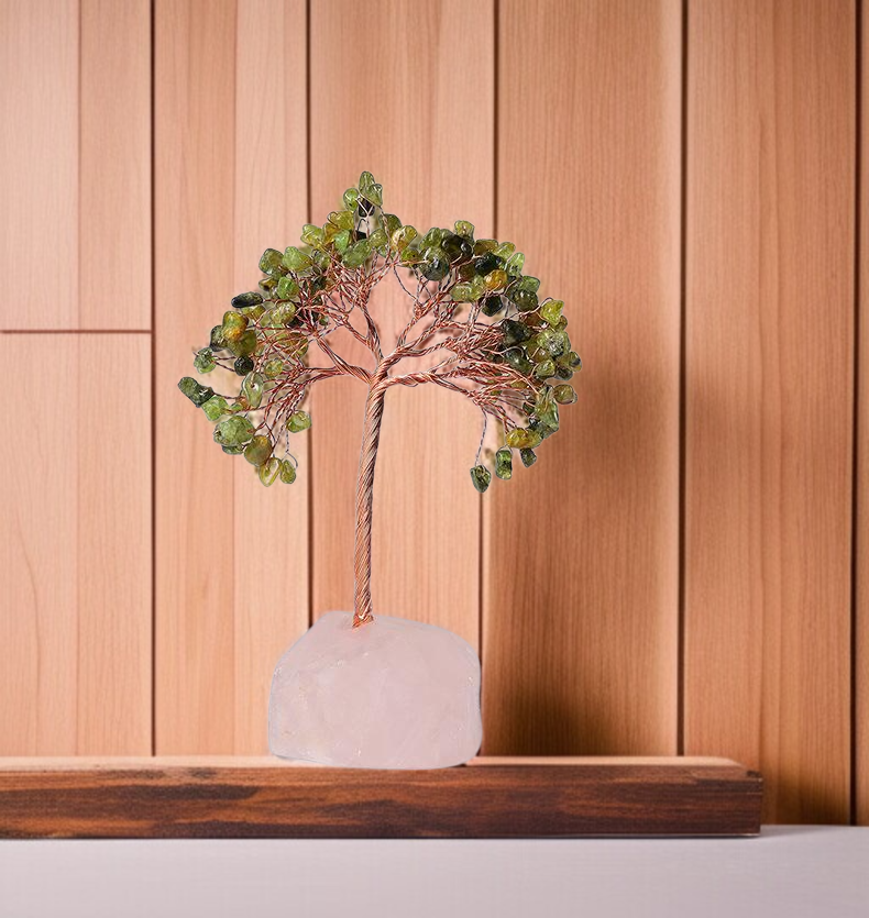 شجرة كريستال تجمع الثروات الطبيعية