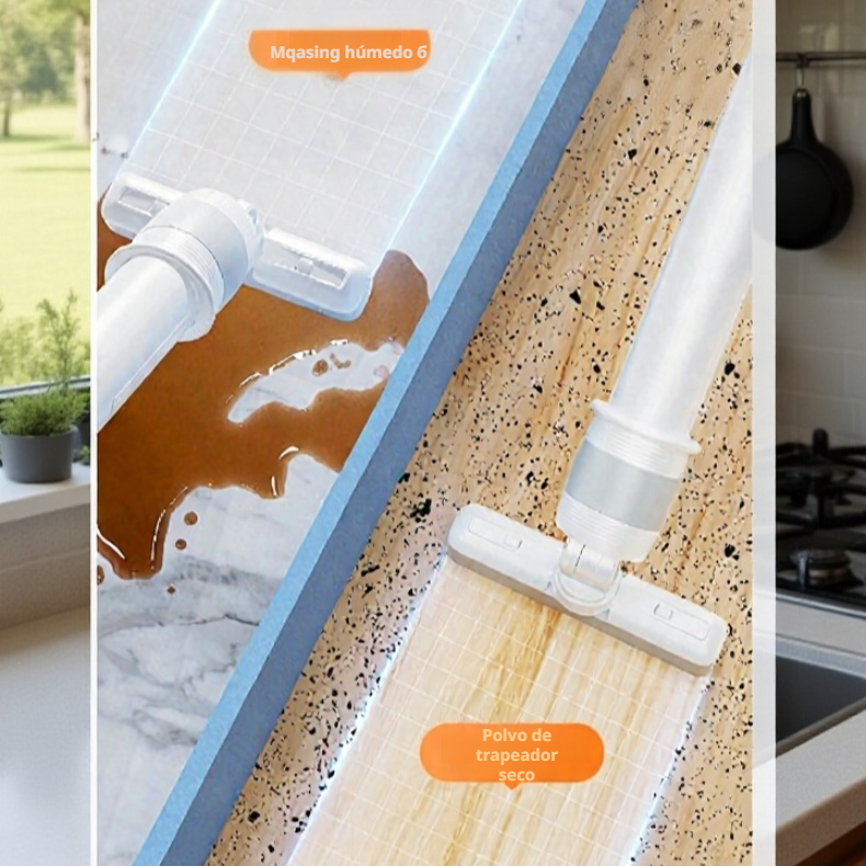 Fregona pequeña ideal para espacios reducidos