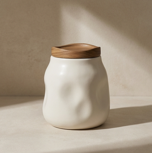  Skleněná vzduchotěsná skladovací nádoba