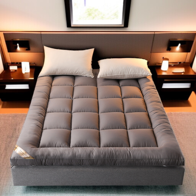 学生寮 羽毛布団 立体厚手 ソフトマットレス 羽毛布団 フロアマットレス キルト