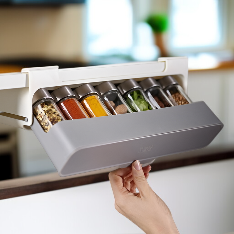 Kitchen Seasoning Storage Shelf