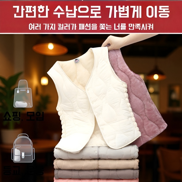 여자 도톰한 가을 겨울 숏 베스트