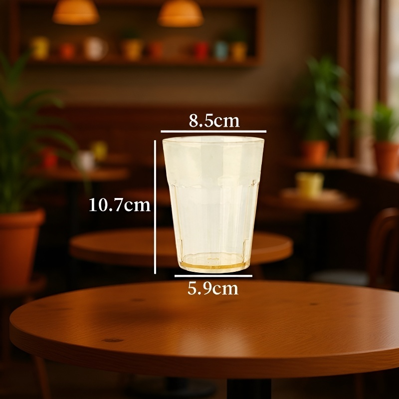 플라스틱 헹굼컵, 투명 음료컵, 튼튼하고 내구성이 뛰어나며 식품 등급입니다.