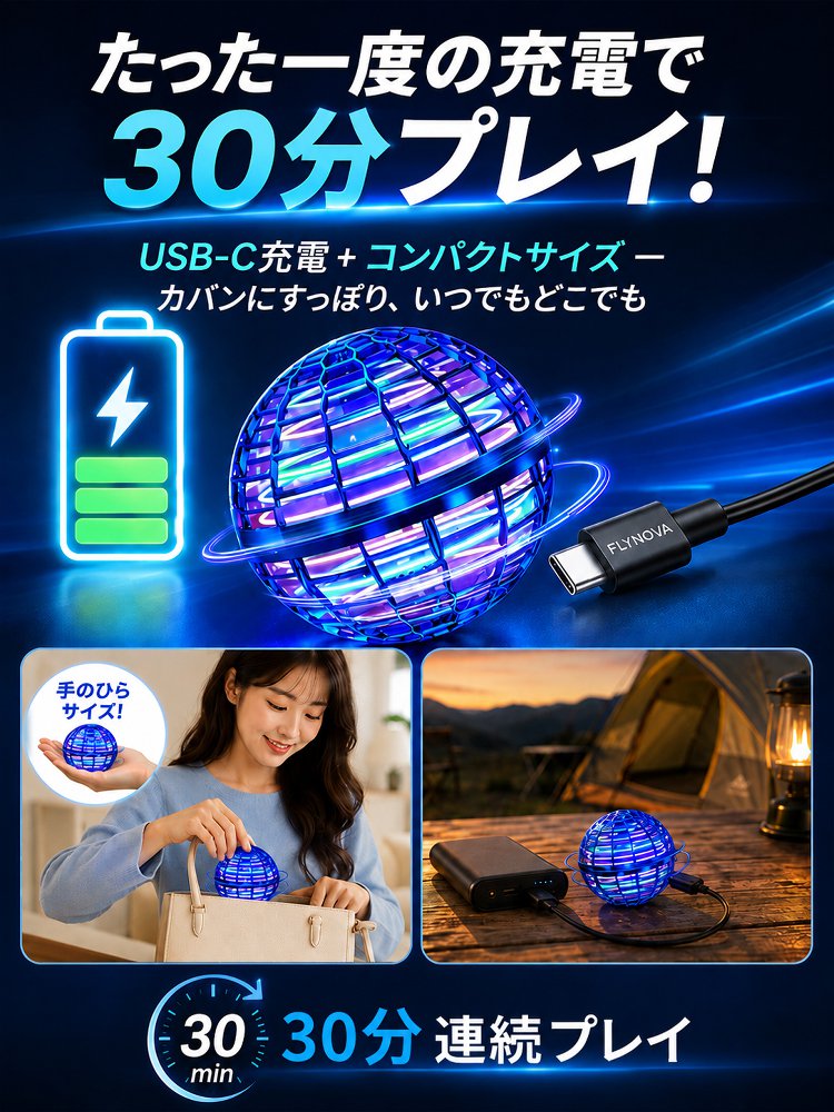 フライノバ プロマジックスピン フライングボール