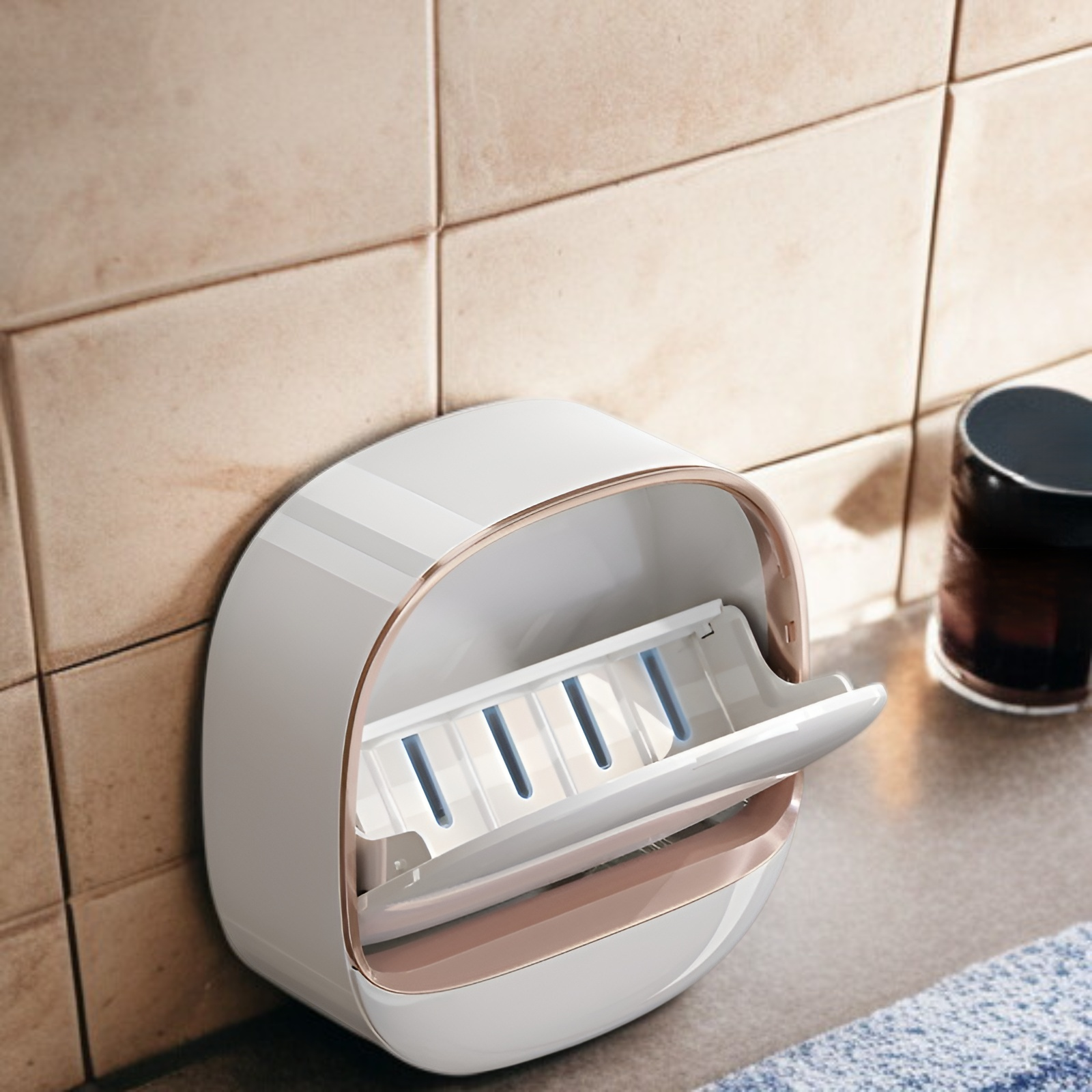 壁掛肥皂盒安裝步驟展示