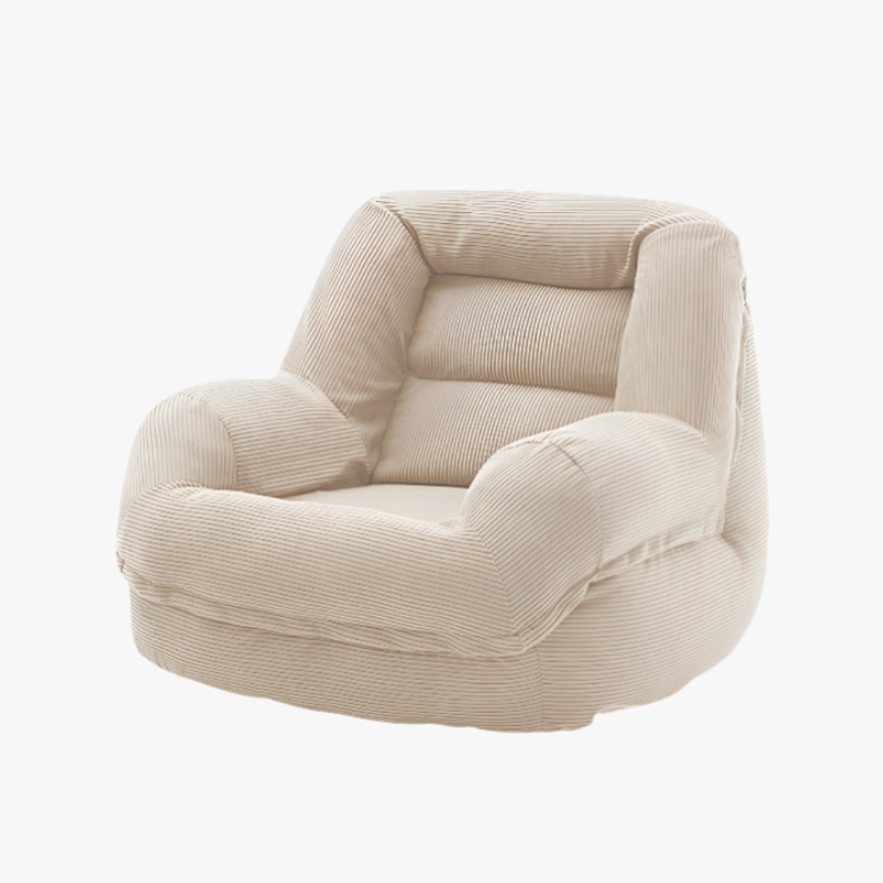 Tatami Relax-Sessel, Einzelner Sitzsack aus Stoff, geeignet für Schlafzimmer und Balkon