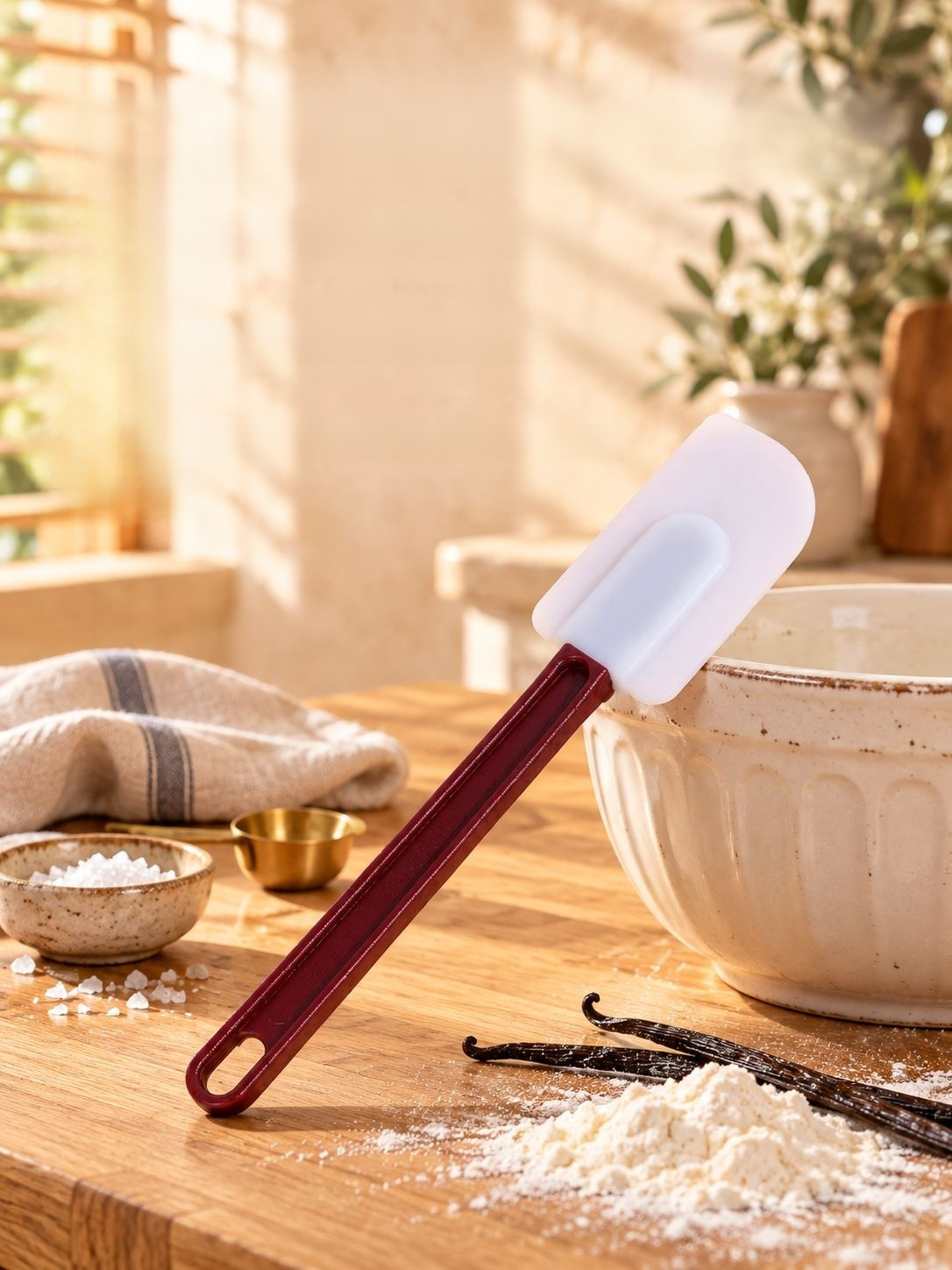 Set de spatules en silicone pour pâtisserie et cuisine