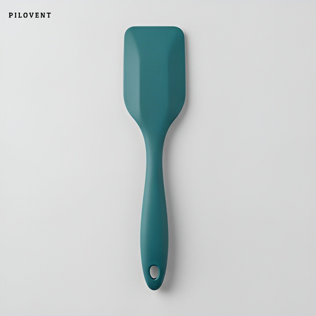 Silikonová stěrka na nepřilnavé pánve v kuchyni