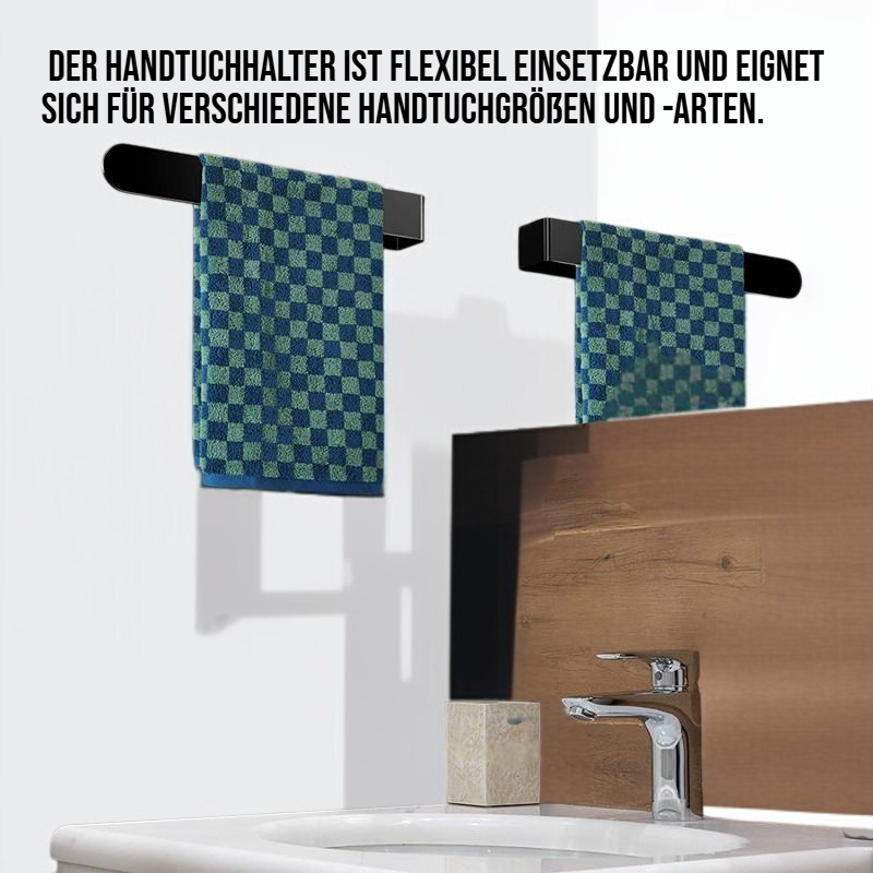 Handtuchhalter aus rostfreiem Edelstahl ohne Bohren
